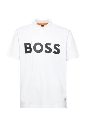 Pebiglogo Polos Short-sleeved Vit BOSS