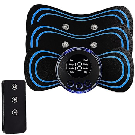 2023 Ny Elektrisk Nack-EMS-Massager Rygg Hela Kroppen Stimulator Smärtlindring Enhet Hälsa(3)