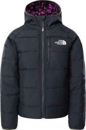 The North Face Kid's Printed Reversible Perrito Insulated Jacket Children middle-layer synthetic jackets Grey M