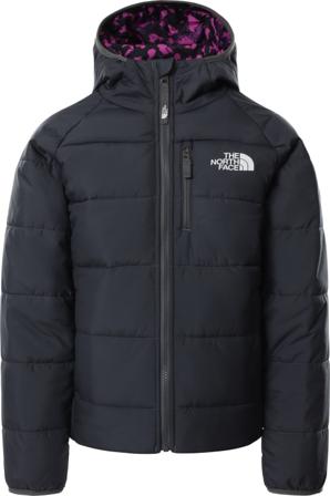 The North Face Kid's Printed Reversible Perrito Insulated Jacket Children middle-layer synthetic jackets Grey M