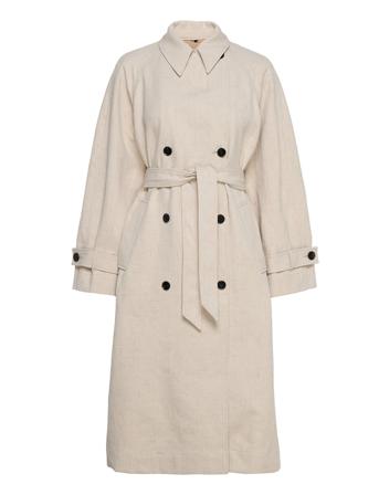 Belle Trenchcoat 14307 Trench Coat Kåpe Beige Samsøe Samsøe