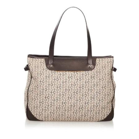 Celine Vintage Pre-owned Canvas totes Brun, Dame Vintage Tasker, Størrelse: ONE Size