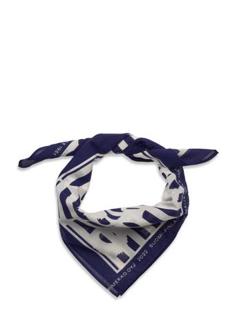 Astrilli Tasaraita Unikko Scarf Accessories Scarves Lightweight Scarves Multi/mönstrad Marimekko