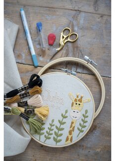 Stickpackung Bild Giraffe