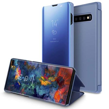 Samsung Galaxy S10 - Stilrent Fodral (LEMAN) Himmelsblå