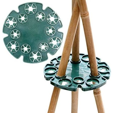 Sæt med 6 støtte til bambusstængler, klatreplanter, tomatplante