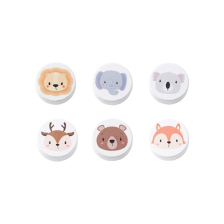 6Pack Treskuffeknotter Skap Knotter Trekk Møbeltrekk