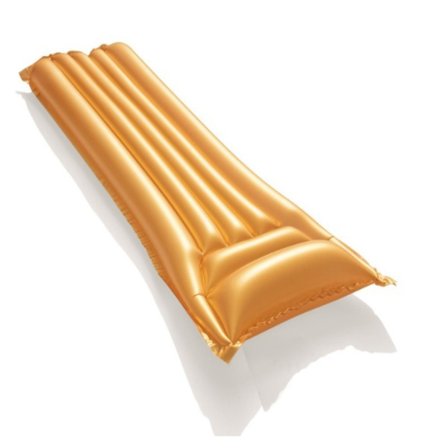 Oppblåsbar Pool Luftseng Matt Pool Flytende rad ORANSJE