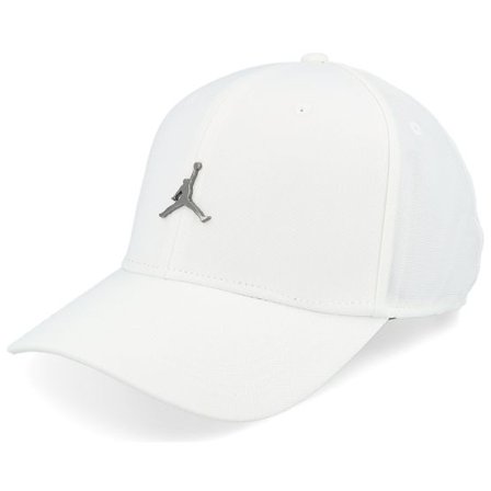 Jordan - Svart Keps - Rise Cap Metal Jm White Adjustable @ Hatstore