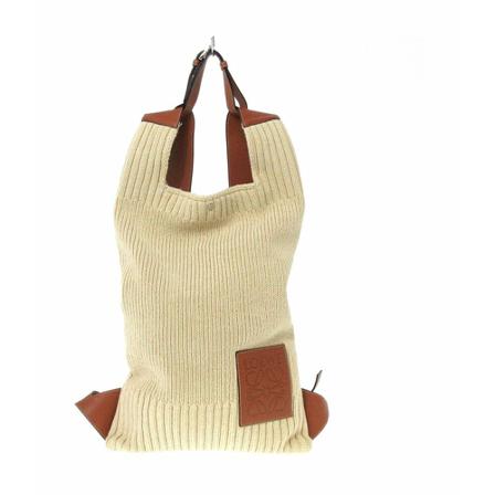 Loewe Pre-owned, Backpacks Beige, Dames, Maat:ONE Size