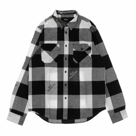 HUF Casual Shirts Sort, Herre Skjorter