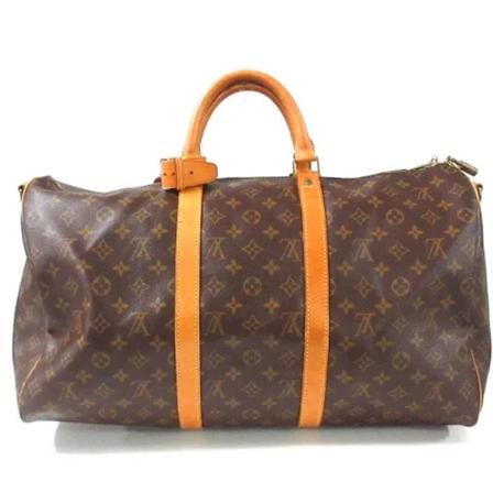 Louis Vuitton Vintage Pre-owned Canvas resvskor brun, Dam Vintage Väskor, Dam, Storlek: ONE SIZE