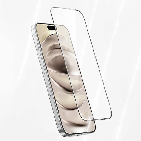 Kompatibel med iPhone 16 Pro Max Corning Gorilla Glass Skärmskydd AR Anti-Bländning HD Klar Film-lingling}