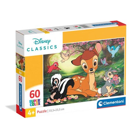 Disney Klassikere Puslespil, 60 Brikker, Børne Engagerende Design
