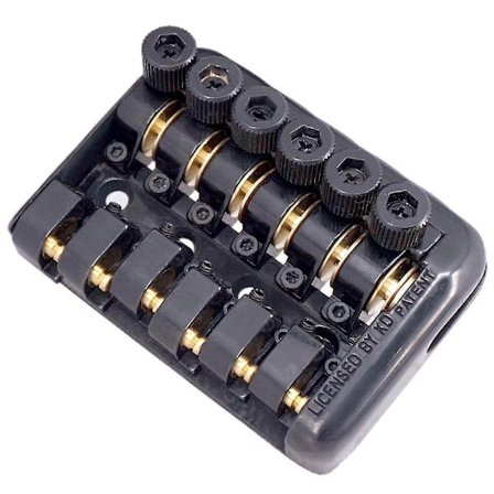 6 Strenger Mindre Elektrisk Gitar Brostykke Med Involvert Streng Ce Gitar