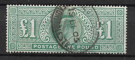 England 1902 - AFA 117 - Stemplet