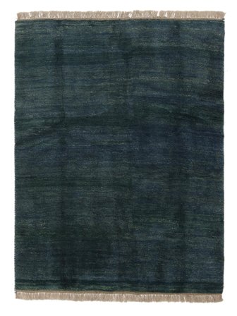 Handgeknüpft Persischer Gabbeh Persisch Fine Teppich 164X207 Schwarz