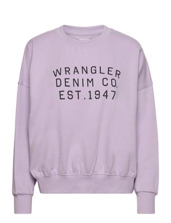 Crew Sweat Wrangler Purple