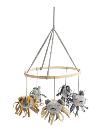 Smallstuff | Hangning Mobile, Lion, Multi | 24C24X19