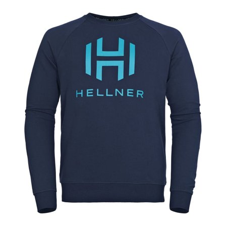 Hellner Logo Sweatshirt Men Men long-sleeved sweaters Blue S