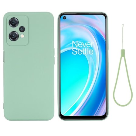 OnePlus Nord CE 2 Lite 5G Soft Liquid Silicone Skal - Grön