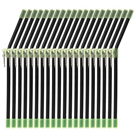 20 stk Sjøfiske Anti-Tangle Feeder Boom Lysende Boomer med Snaps Tube Balanse Kobling Tackle