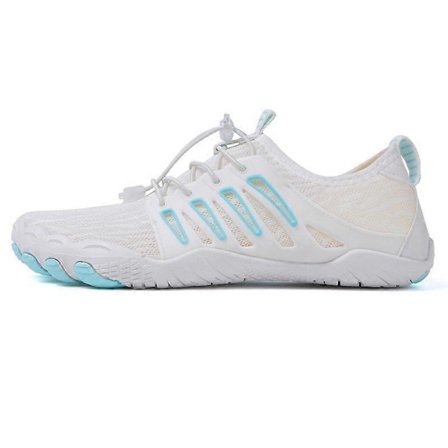 Unisex Barfot Vannsko Hurtigtørkende Fingtå Aqua Sko for Menn Kvinner, Strand Svømming Fotturer Surfing