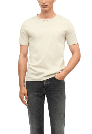 Tiger of Sweden Olaf Crew-neck T-shirt T-shirts Herr Beige S