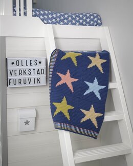 Filt med stjärnor Vintergatan