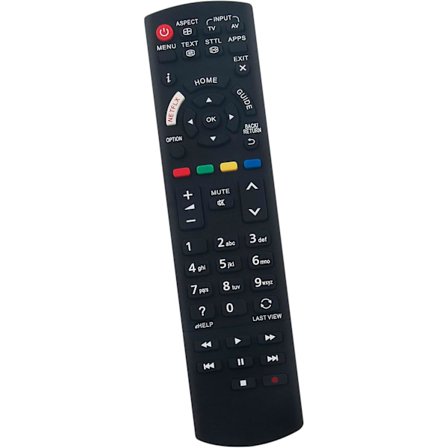 TV-fjärrkontroll för Panasonic Viera TV Tx-24Es513E Tx-32Es400E (N2Qayb001109)