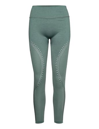 Wo - Legging Running/training Tights Grøn Calvin Klein Performance
