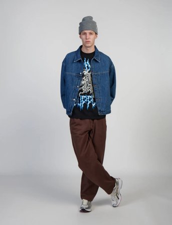 Edwin Freeland Jacket - Blue - S