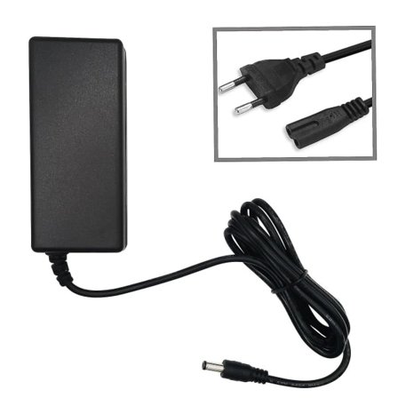 24V strømforsyning med Logitech G25, G27, G29 Racing Wheel EU-kontakt