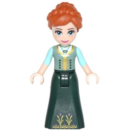 Lego Disney Frost Frozen Figur Anna Sand Green Top Lf23-11a
