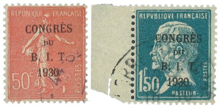 Frankrig 1930 - YT 264-265 - Stemplet
