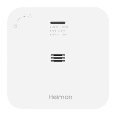 Heiman WS-720ES Tuya WiFi Smart kuliltedetektor