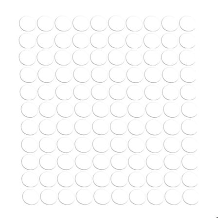 100 Stk Pakning Gulvbeskytter Matte Stolbeskytter