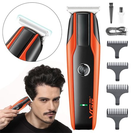 Hårklippar & Trimmer Set - Skägg & Sladdlös Barberare