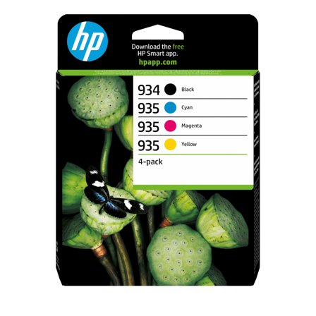 HP 934/935 - 4-pack - svart, gul, cyan, magenta - original - blekkpatron