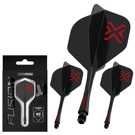 Blade X - Fusion Integrated Flight & Shaft Black
