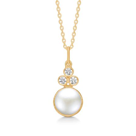 Frk. Lisberg, Necklaces Geel, Dames, Maat:S