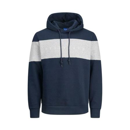 Jack & Jones, Hoodies Blauw, Heren, Maat:M,polyester