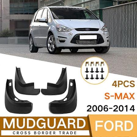 Passer for Ford Max S-MAX 2011-2014 bil dekk skjerm utenrikshandel gjørme vakt 06-14 Maxcos 28 * 19 * 22,5 cm