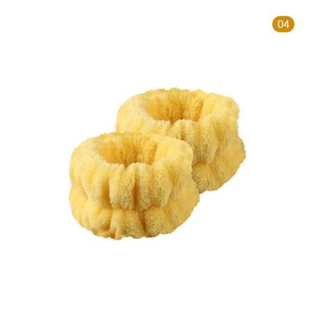 2 STK Spa håndledsvaskebånd Coral Fleece håndledsvask håndklædebånd 04