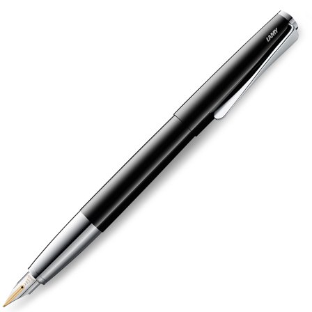Studio Piano Black Fountain pen Broad