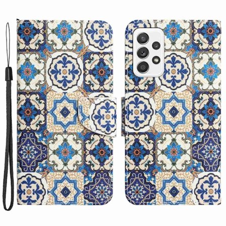 Wonderland Samsung Galaxy A52s 5G / Samsung Galaxy A52 5G / Samsung Galaxy A52 flip etui - Retro Totem