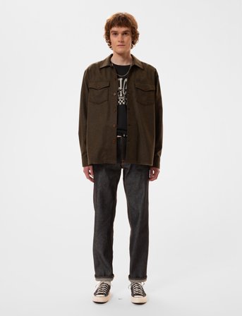 Nudie Jeans Rad Rufus Dry Heavy - Blue - 36 x 30