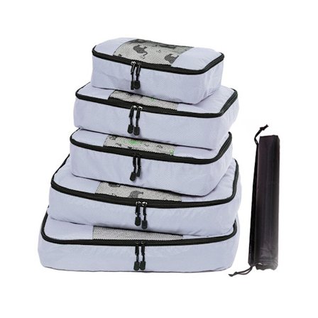 Pakkekuber til kuffert, 5 stk. bagageorganiseringssæt til taske &‘-MM