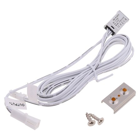 12V/24V Garderobsskåp Ljusbrytare Infraröd Dörrkontrollbrytare 5A 60W Sensor