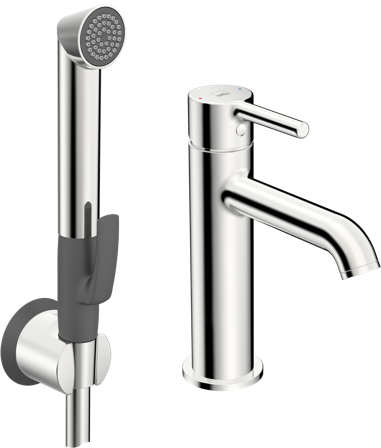 Oras Optima Style 2613FH Tvättställsblandare med handdusch, Badrum